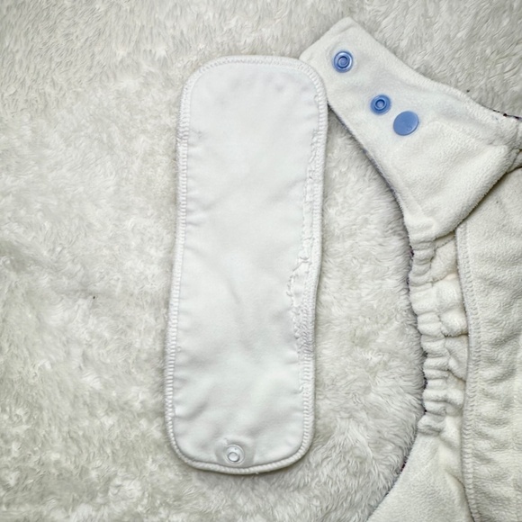 Grovia One All In One Diaper Waverly Purple Pattern Excellent - Picture 4 of 5